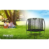 Neo-Sport profilirani vrtni trampolin 252 cm (8 ft) s unutarnjom mrežom | shoptok.hr