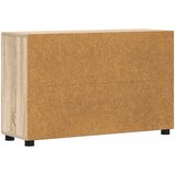  Kreveta s policom FLORIN Sonoma hrast 88,5 x 30,5 x 55,5 cm | Eponuda.com
