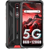 Hotwav Cyber 7 5G 8/128GB,rdeča pametni robustni telefon Android 11，8280mAh 48MP+32MP+20MP nočni vid, (21591240) Cene