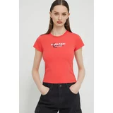 Karl Kani Kratka majica ženski, rdeča barva