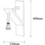 Opviq Zidna lampa Erebos 115 A Cene
