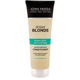 John Frieda Sheer Blonde Highlight Activating regenerator za hidrataciju svjetle kose za ženske | shoptok.hr