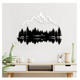 Wallity and mountain - 12 black white decorative metal wall accessory | ePonuda.com