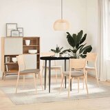 vidaXL Mizna plošča temno rjava 80x40x4 cm trdna hrastovina ovalna | Shoptok.si