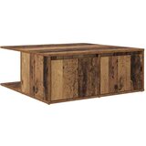 vidaXL Klubska miza Stari les 80 x 80 x 31 cm Konstruiran les, (5000073420) | Shoptok.si