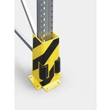 Black Bull Navozna zaščita z vodilnimi valji, U-profil, VxŠxG 400 x 160 x 160 mm, debelina stene 6 mm | Shoptok.si