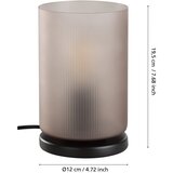 Eglo 901164 - Stona lampa COLOMERA 1xE27/40W/230V siva | Eponuda.com