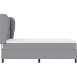  Krevet s opruga kutije Svjetlosiva 160 x 200 cm tkanina | shoptok.hr