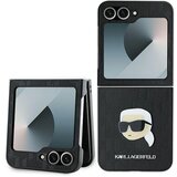 Karl Lagerfeld ETUI SAFFIANO MONOGRAM ZA SAMSUNG GALAXY Z FLIP 6 ČRNA, (21898631) Cene