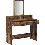  Toaletni stol s ladicama Dimljeni hrast 100 x 41 x 140 cm | shoptok.hr