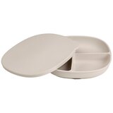b.box Silikonski tanjur + poklopac Latte BX101646 | shoptok.hr