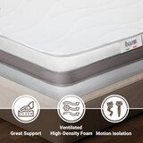 The White Stone Madrac 80 x 200 Vzmetene vrečke in spominska pena | Višina 20 cm, (21320339) | Shoptok.si