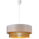  Visilica na sajli BORHO 1xE27/60W/230V Ø 40 cm bela/juta | Eponuda.com