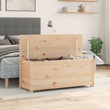 vidaXL Klop 110x41x76,5 cm trdna borovina | Shoptok.si