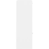 Ormarić za knjige bijeli 60 x 29,5 x 90 cm konstruirano drvo | Eponuda.com