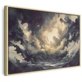  Slika - Epic Light Play: The Sun Battling for Dominance Over the Clouds 120x80 | shoptok.hr