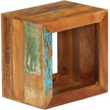  Stolac od masivnog obnovljenog drva 40 x 30 x 40 cm | shoptok.hr