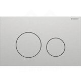 Geberit Sigma40 Round tipka za dvokoličinsku tehniku ispiranja brušeni inox easy-to-clean 115.628.FW.1 | ePonuda.com