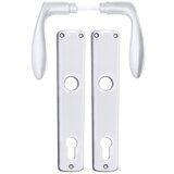 Madras doo Beograd Kvaka TINA za drvena vrata CILINDAR, srebrna BANE (1600.22.218) | ePonuda.com