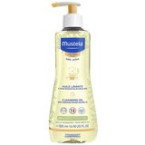 Mustela Bébé cleansing oil vlažilno olje za kopel za otroke od rojstva 500 ml | Shoptok.si