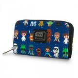 Loungefly Star Wars Char Cutesy Aop Zip Around novčanik Slike