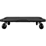  Transportna kolica 3 kom crna 58 x 38 x 12 cm polipropilenska Slike