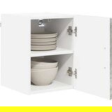 vidaXL Stenska kuhinjska omarica 2 pcs Betonsko siva 30 x 31 x 40 cm | Shoptok.si