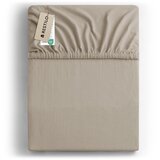DecoKing Plahta s gumom Amber 120-140x200 cm, cappuccino | shoptok.hr