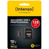 Intenso Spominska kartica Micro SDXC UHS-I Class 10 Pro, 128 GB + adapter | Shoptok.si