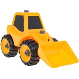  Buldožer za sastavljanje 18 cm - žuti | shoptok.hr