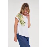 Marisse White Round Neck T-Shirt | shoptok.hr