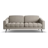 Makamii Bež baršunasti sofa 202 cm Nalu – Cijene
