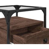  Noćni ormarići 2 kom boja hrasta 40x40x55 cm konstruirano drvo | shoptok.hr