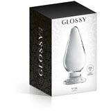 Stakleni analni plug | Glossy 26 Clear | ePonuda.com