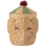 Bloomingville Mini Otroška škatla za shranjevanje iz vodne hijacinte v naravni barvi ø 35x50 cm Bobo – | Shoptok.si