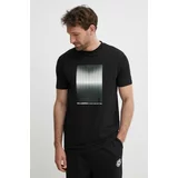 Karl Lagerfeld Kratka majica moška, črna barva, 542221.755036