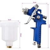  HVLP setovi za prskanje boje s posudom od 125 ml 125 ml | shoptok.hr