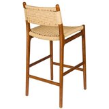 Dutchbone Barski stol iz masivne bukve v naravni barvi (višina sedeža 67,5 cm) Cecile – | Shoptok.si