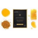 KORIKA Korean Heritage Set of 5 Cleansing Face Sheet Masks set mask za obraz po znižani ceni Jeju honey & AHA - BHA complex sheet mask (za popolno čiš | Shoptok.si