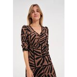 Marisse WOMEN'S DRESS Z-SU-4802 COFFEE | Shoptok.si