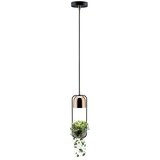 PAULMANN Fanja Viseča svetilka (20 W, Črne barve/bakrene, GU10) | Shoptok.si