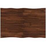  90 x 55 x 75 cm Čvrsto drvo akacije Tamno smeđa i crna | shoptok.hr