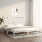  Za krevet bijeli 180x200 cm 6FT bračni od masivnog drva | shoptok.hr
