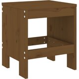  3-dijelni vrtni bistro set boja meda od masivne borovine | Eponuda.com