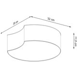  Stropna svetilka CIRCLE 1 bela, (21347911) | Shoptok.si