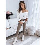 DStreet Sweter damski rozpinany DURKI ecru Cijene