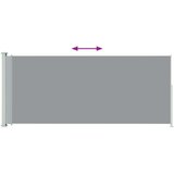  Zložljiva stranska tenda za teraso 180x500 cm siva, (20609460) | Shoptok.si