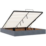  Krevet od pjene s madracem i LED-om Tamnosiva 180 x 200 cm | shoptok.hr