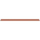  Polica na zidu 4 pcs Crvena 115 x 9 x 3 cm Konstruirano drvo | shoptok.hr
