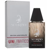 Scorpio unlimited anniversary edition toaletna voda 75 ml za moške